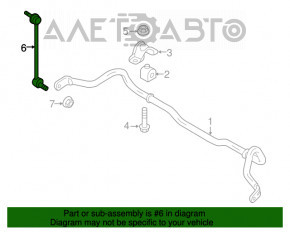 Bara de stabilizare față dreapta Ford Transit Connect MK2 13-