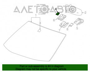 Senzor de umiditate pentru Chevrolet Volt 16-