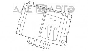 Active Saf Control Module Chevrolet Volt 16-