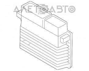 Blocul ECU al calculatorului motorului VW Passat b7 12-15 SUA 2.5