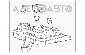 Блок предохранителей подторпедный Chevrolet Camaro 16- 3.6, топляк