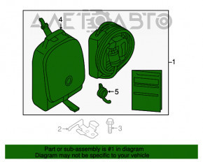 Incarcator original nivel 1 220V Nissan Leaf 11-17