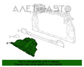 Protecția motorului Fiat 500X 16-18