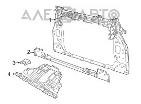 Protecția motorului Fiat 500X 16-18