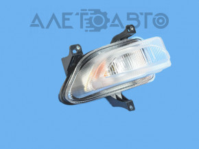 Semnalizator cu lumini de zi LED dreapta față Jeep Renegade 15-18 pre-restilizare, fisuri pe parbriz.