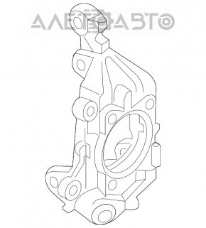 Capac spate dreapta Fiat 500X 16-18 FWD