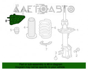 Suport amortizor spate dreapta Jeep Compass 17-18