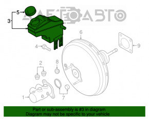 Rezervorul de combustibil al Fiat 500X 16-