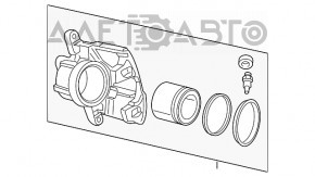 Suportul frontal stânga pentru Fiat 500X 16-18