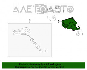 RECEIVER ASSY, TIRE PRESSURE MONITOR Toyota Sienna 11-20