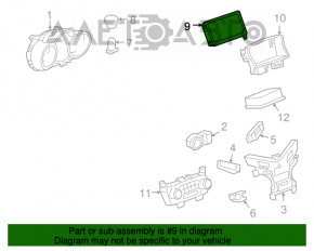 Ecran informativ Chevrolet Cruze 11-15