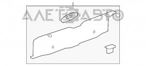 Capac portbagaj Chevrolet Cruze 11-15