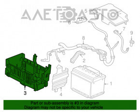 Palet pentru baterie Chevrolet Cruze 11-15