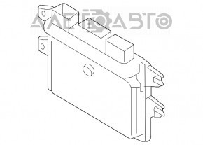 Блок ECU компьютер двигателя Nissan Versa Note 13-19 bem336-300a1