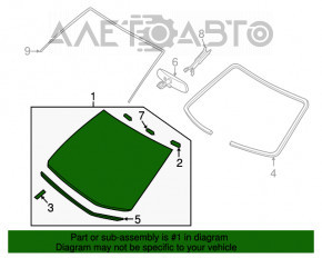 Parbriz Nissan Versa Note 13-19