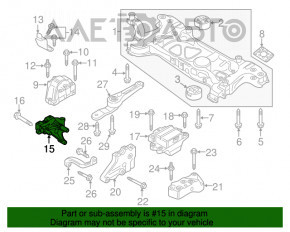 Suport motor dreapta pentru perna VW Tiguan 18-