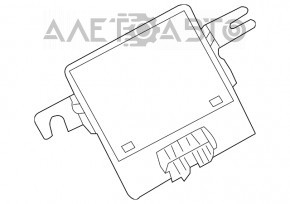 SUSPENSION CONTROL MODULE ECU Jeep Compass 11-16