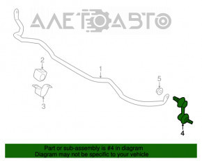 Bară stabilizatoare față stânga Subaru Forester 14-18 SJ nouă neoriginală APPLUS