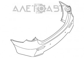 Bara spate goală Nissan Pathfinder 13-16 pre-restilizare