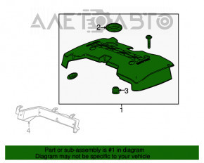 Capacul motorului Chevrolet Impala 14-20 2.5