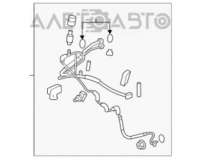 Tubul de aer condiționat condensator-compresor Chevrolet Impala 14-20 2.5