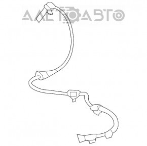 Senzorul ABS frontal stânga pentru Chevrolet Impala 14-20, nou, original OEM