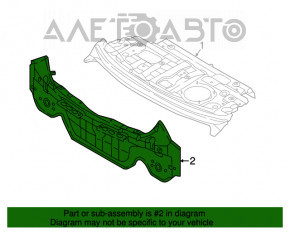 Panoul din spate al Hyundai Elantra AD 17-20