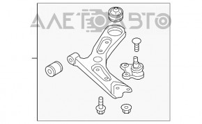 Maneta inferioara fata stanga Hyundai Elantra AD 17-20 nou original OEM