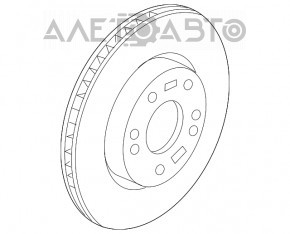 Placă de frână spate stânga Hyundai Elantra AD 17-20 10mm