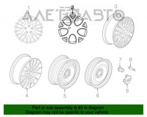 Set de jante R17 4 bucăți Ford Focus mk3 11-18 tip 2 Sport