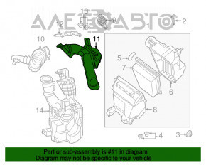 Conductă de aer către filtrul de aer Nissan Sentra 13-19 1.8