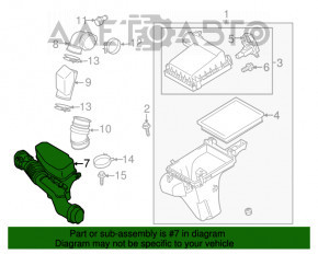 Receptor de aer Toyota Prius 30 10-15 tip 2