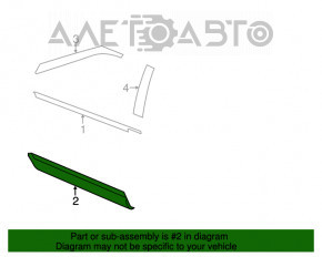 Capac usa inferioara fata dreapta Ford Explorer 11-15 pre-restilizare