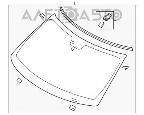 Geam parbriz Ford Explorer 11-19