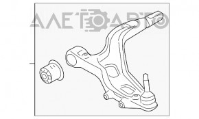 Maneta inferioara fata stanga Ford Explorer 11-19 nou original OEM