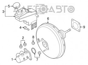 Rezervorul de combustibil al Fiat 500X 16-