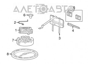 Spuma de polistiren pentru Chevrolet Cruze 11-15 este ruptă sub instrument.