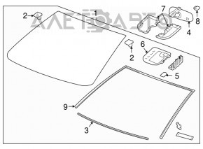 Geam parbriz Chevrolet Cruze 11-15