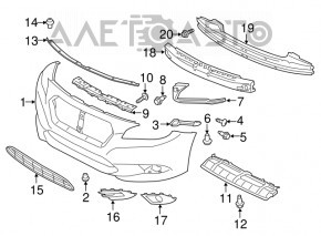 Cadru PTF stânga Subaru Legacy 15-17 Dorest nou original