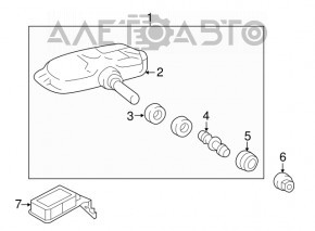 Monitorizarea presiunii anvelopelor TPMS Hyundai Santa Fe 13-18