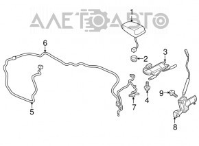 Radio Antenna Noise Suppressor Filter Subaru Outback 15-19