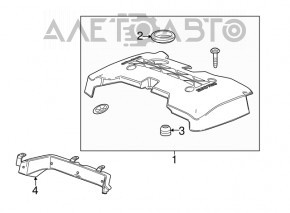 Capacul motorului Chevrolet Impala 14-20 2.5