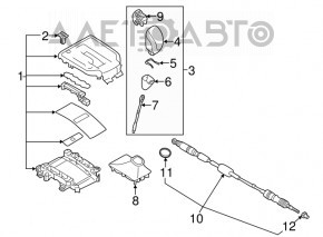 Cablu cutie de viteze Subaru Outback 15-19