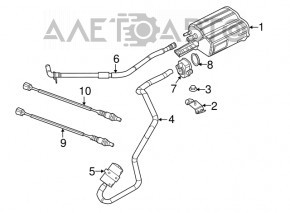 Canistra cu absorbant de cărbune Fiat 500 12-19