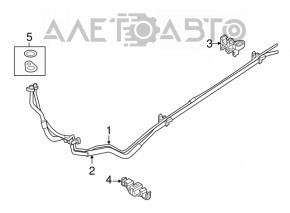 Tubul de aer condiționat pentru Ford Explorer 11-19 3.7