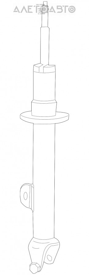 Amortizorul din față dreapta pentru Dodge Challenger 15-19 rwd reprezintă o piesă de schimb.