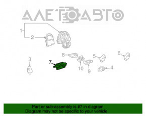 Modulul computerizat al airbag-urilor SRS pentru pernele de siguranță Toyota Avalon 13-18 este disponibil pentru reprogramare.