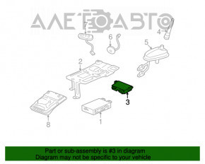 Modul de control al bateriei Cadillac ATS 13-