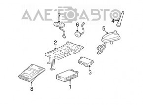 Battery Control Module Cadillac ATS 13-