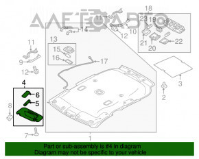 Capota stângă Mitsubishi Outlander Sport ASX 10- serie.